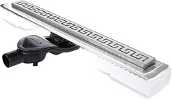 BERGES Wasserhaus Душевой лоток B1 Antik 900 091127 хром глянец – фотография-1