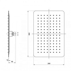 Lemark Верхний душ LM9490S – фотография-2