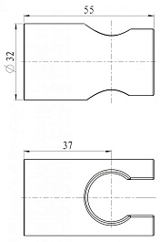 BelBagno Держатель для душа BB-HLD-IN сатин – фотография-2