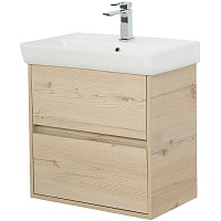 BelBagno Тумба с раковиной Neon 50 с 2 ящиками подвесная Pino Bianco