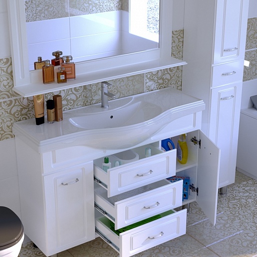 СанТа Мебель для ванной Монарх 120 – картинка-5