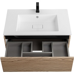 Cezares Тумба под раковину Slider 80 подвесная дуб тангент – фотография-7