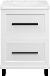 Misty Мебель для ванной Модерн 60 белая – фотография-4