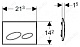 Geberit Кнопка смыва Kappa 20 115.228.11.1 – картинка-6