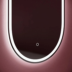 Sancos Зеркало Oval 55/105 с фронтальной подсветкой OV55F – фотография-2