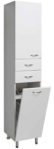 Runo Пенал для ванной Универсальный 30 с б/к L – фото-1