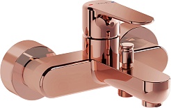 Vitra Смеситель для ванны и душа Root Round A4272526EXP медь – фотография-1