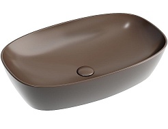 Ceramicanova Мебельная раковина Element 60 CN6049MDB тёмно-коричневый матовый – фотография-1