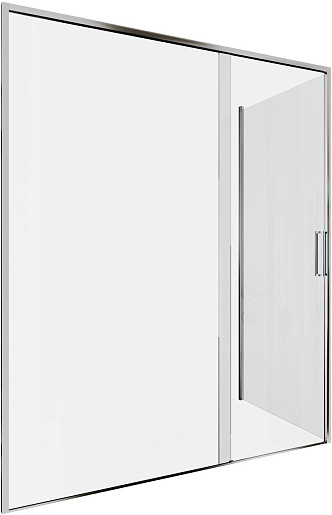 Aquanet  Душевой уголок Pleasure Evo 160x90 AE65-160x90-CT профиль хром, стекло прозрачное – картинка-3