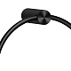 Raiber Полотенцедержатель Graceful RPB-80006 матовый черный – фотография-5