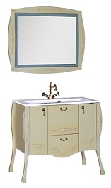 Aquanet Комплект Мебели "Виктория 90" олива – фотография-1