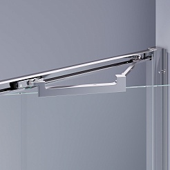 RGW Душевой уголок Stilvoll SV-135 80x80 профиль хром стекло прозрачное – фотография-4