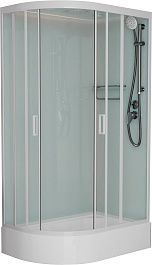 Frank Душевая кабина F412/1 R white с крышей – фотография-1