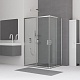 RGW Душевой уголок Classic CL-44 90x100 профиль хром стекло прозрачное – фотография-8