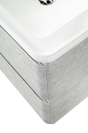 BelBagno Тумба под раковину Albano-Cer 80 подвесная Cemento Verona Grigio – фотография-5