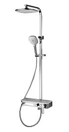 Bravat Душевая стойка Meissen F6277312CP-A-ENG хром – фотография-1