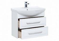 Aquanet Мебель для ванной Остин 75 белая – фотография-4