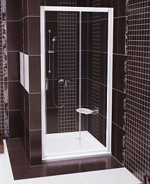 Ravak Душевая дверь в нишу BLDP2-120 Transparent, профиль белый – фотография-2