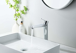 Aquatek Смеситель для раковины Лугано AQ1704CR хром – фотография-2