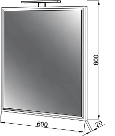 Ceruttispa Мебель для ванной Сицилия 60 подвесная – фотография-5