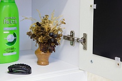 Sanflor Мебель для ванной Валлетта 80 R черное стекло – фотография-4