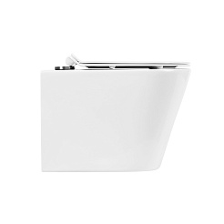 BelBagno Унитаз подвесной Flay-r BB053CHR/BB2111SC – фотография-2