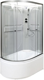 DTO Душевая кабина L620R N LED без крыши – фотография-1