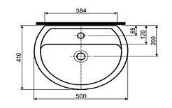 IFO Раковина "Fargen" RP1211050100 – фотография-3