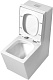 Grossman Унитаз моноблок Cristal GR-4493 белый – картинка-12
