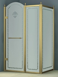 Cezares Душевой уголок RETRO-A-AH-11-120/90-CP-G-L – фотография-1