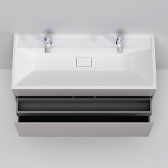 Am.Pm Мебель для ванной Inspire 2.0 120 серая – фотография-11