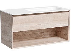 Sancos Тумба под раковину Marmi 1.0 100 R дуб галифакс натуральный
