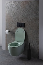 Allen Brau Чаша подвесного унитаза Fantasy 4.11004.MT мятный – фотография-4