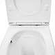 Azario Унитаз-компакт Verona AZ-8301 безободковый с бачком с сиденьем микролифт белый – фотография-27