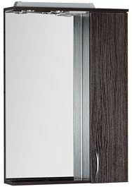 Aquanet Зеркальный шкаф "Донна 60" венге – фотография-1