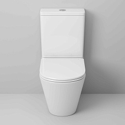 Grossman Унитаз компакт Tornado GR-4450SQ белый – фотография-4