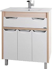 Водолей Комплект мебели "Габи 75" R белый/дуб – фотография-2