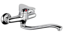 Frap Смеситель для кухни H14 F4614-B хром – фотография-1