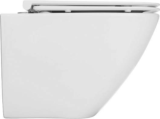 Allen Brau Унитаз подвесной Liberty 4.33011.20 белый с крышкой 4.33015.20 – фотография-2