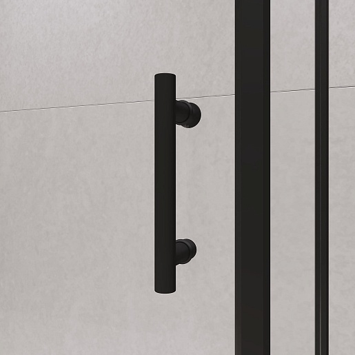 RGW Душевой уголок Passage PA-146B 90x70 профиль черный стекло прозрачное – картинка-5