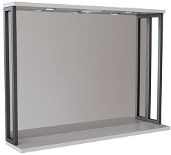 Mixline Зеркало Бруклин 100 белое – фотография-1