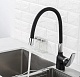 Frap Смеситель для кухни F4453-04 черный – картинка-7