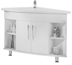 Акватон Мебель для ванной Лас-Вегас 100 L угловая – фотография-2