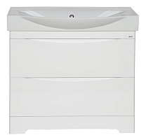 Misty Тумба для умывальника Элвис 85 белая