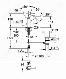 Grohe Смеситель "Atrio 32134001" – фотография-3