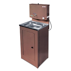 Электромаш Умывальник "Акватекс" с подогревом, пластиковая мойка, медь – фотография-1