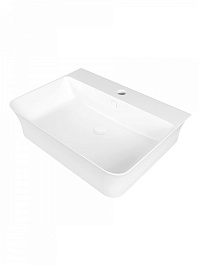 Teymi Раковина накладная в ванную Aina 55/41 глянцевый белый T50006 – фотография-5