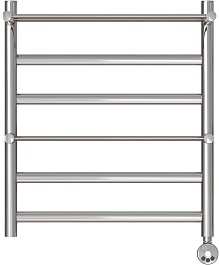 Point Полотенцесушитель электрический Артемида П4 500x600 PN14156PE с двумя полками хром – фотография-4