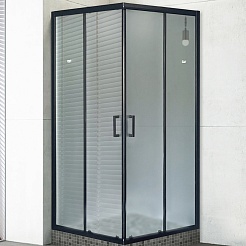 Royal Bath Душевой уголок RB 90HPD-C-BL 90х90х185 – фотография-1