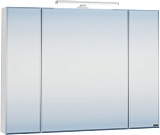 СанТа Зеркальный шкаф Стандарт 100 трельяж фацет свет белый